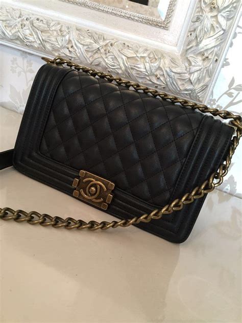 chanel le boy bag gold chain replica replacement|sac chanel boy authentique.